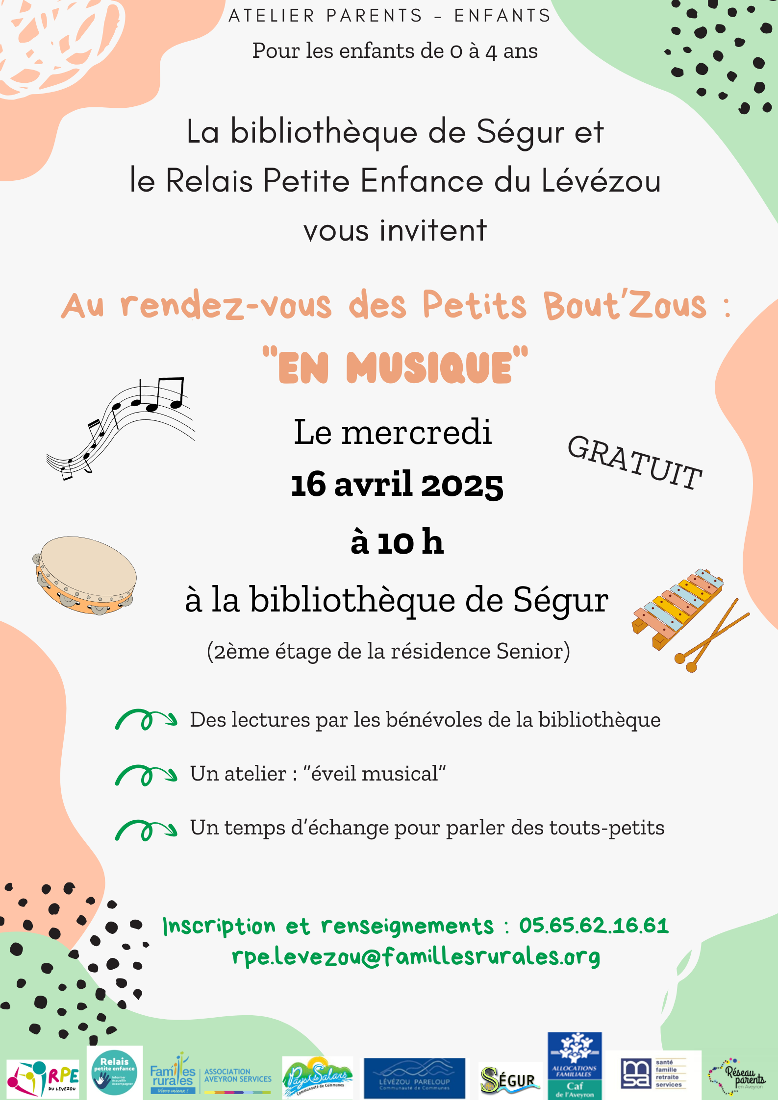 Lire la suite à propos de l’article A la bibliothèque de Ségur, une nouvelle rencontre pour les petits et leurs Parents