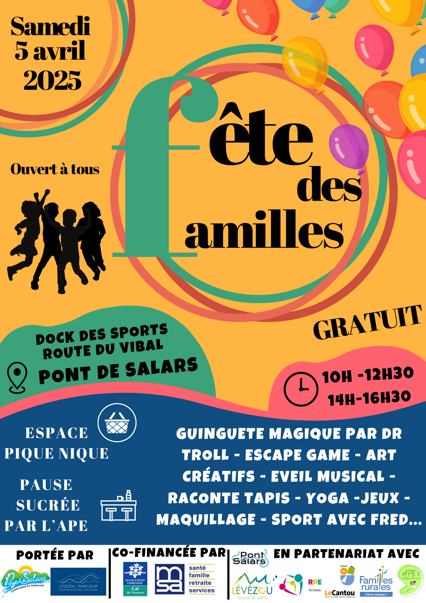 Lire la suite à propos de l’article « Fête des Familles » : Un évènement incontournable à Pont-de-Salars le samedi 5 avril 2025 !